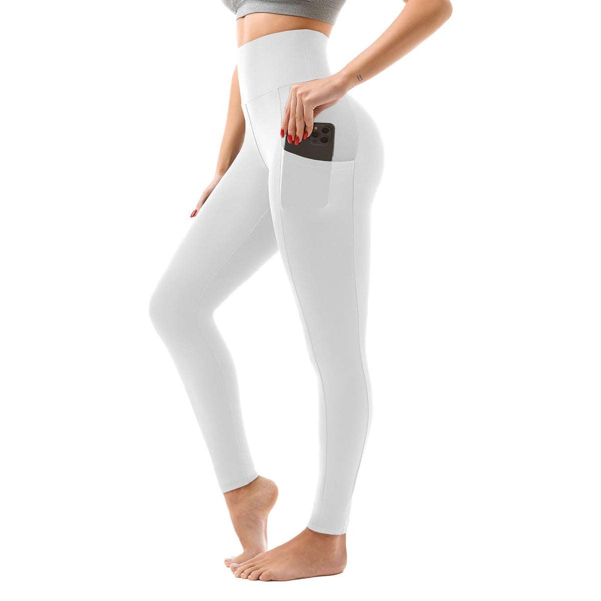 High Waisted Leggings Women with Pockets