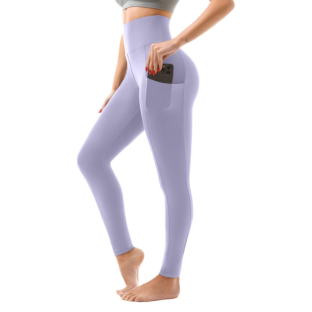 High Waisted Leggings Women with Pockets