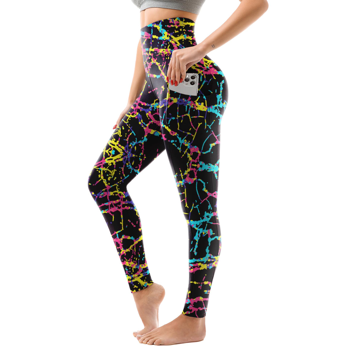 High Waisted Leggings Women with Pockets