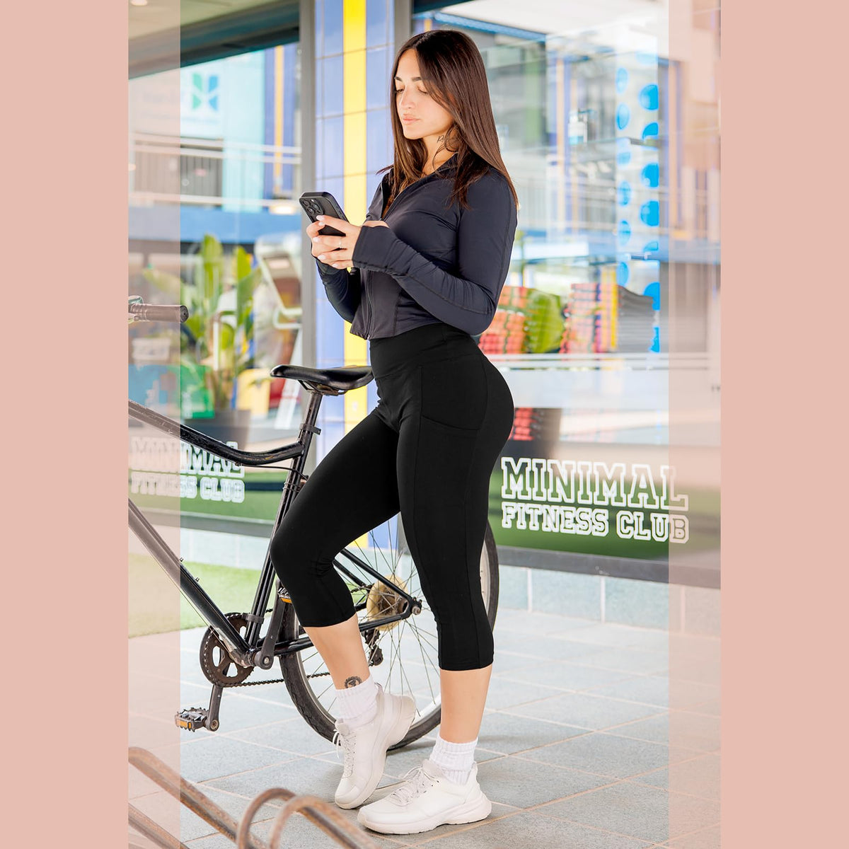 High Waisted Leggings Women with Pockets