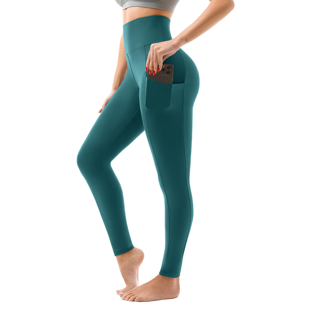 High Waisted Leggings Women with Pockets
