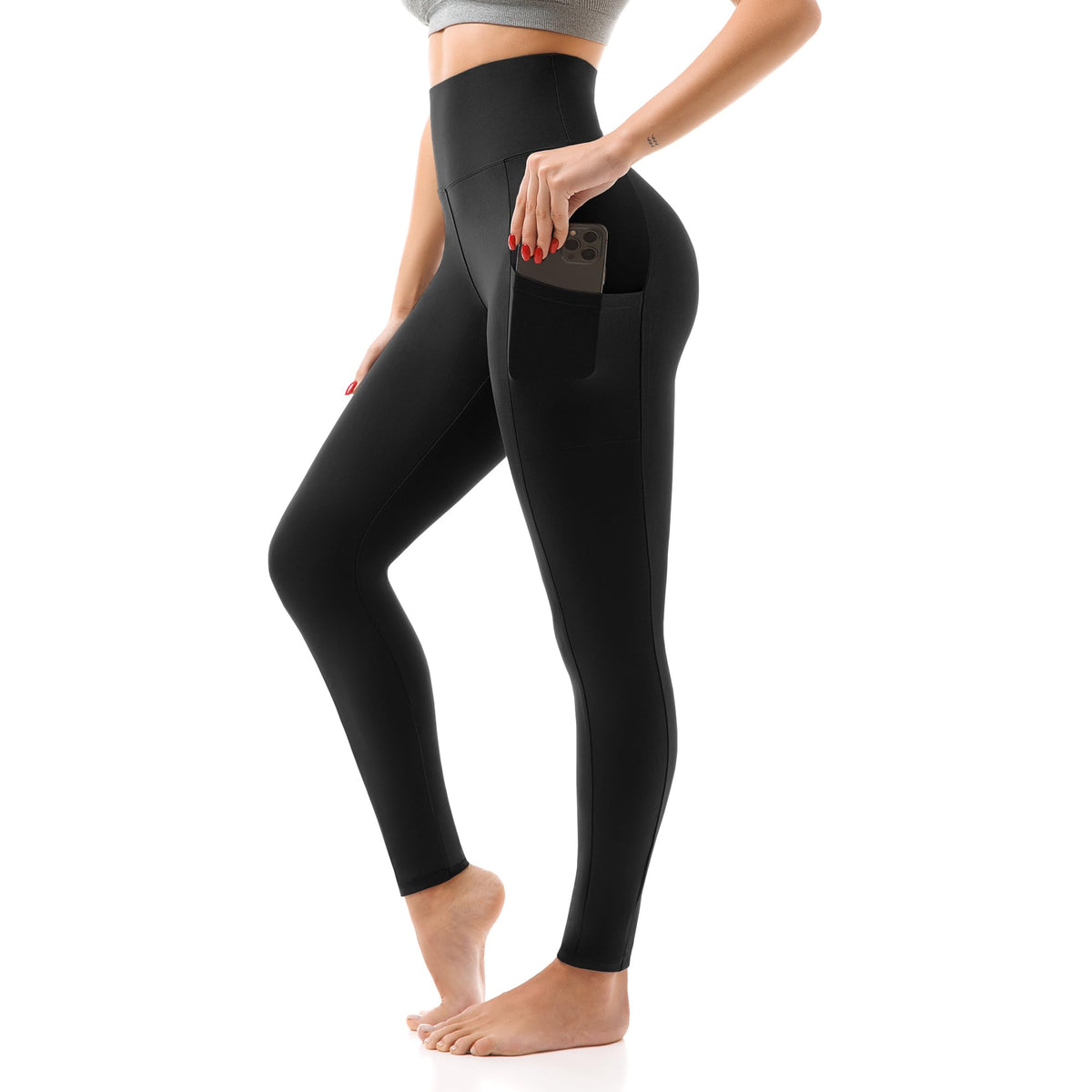 High Waisted Leggings Women with Pockets