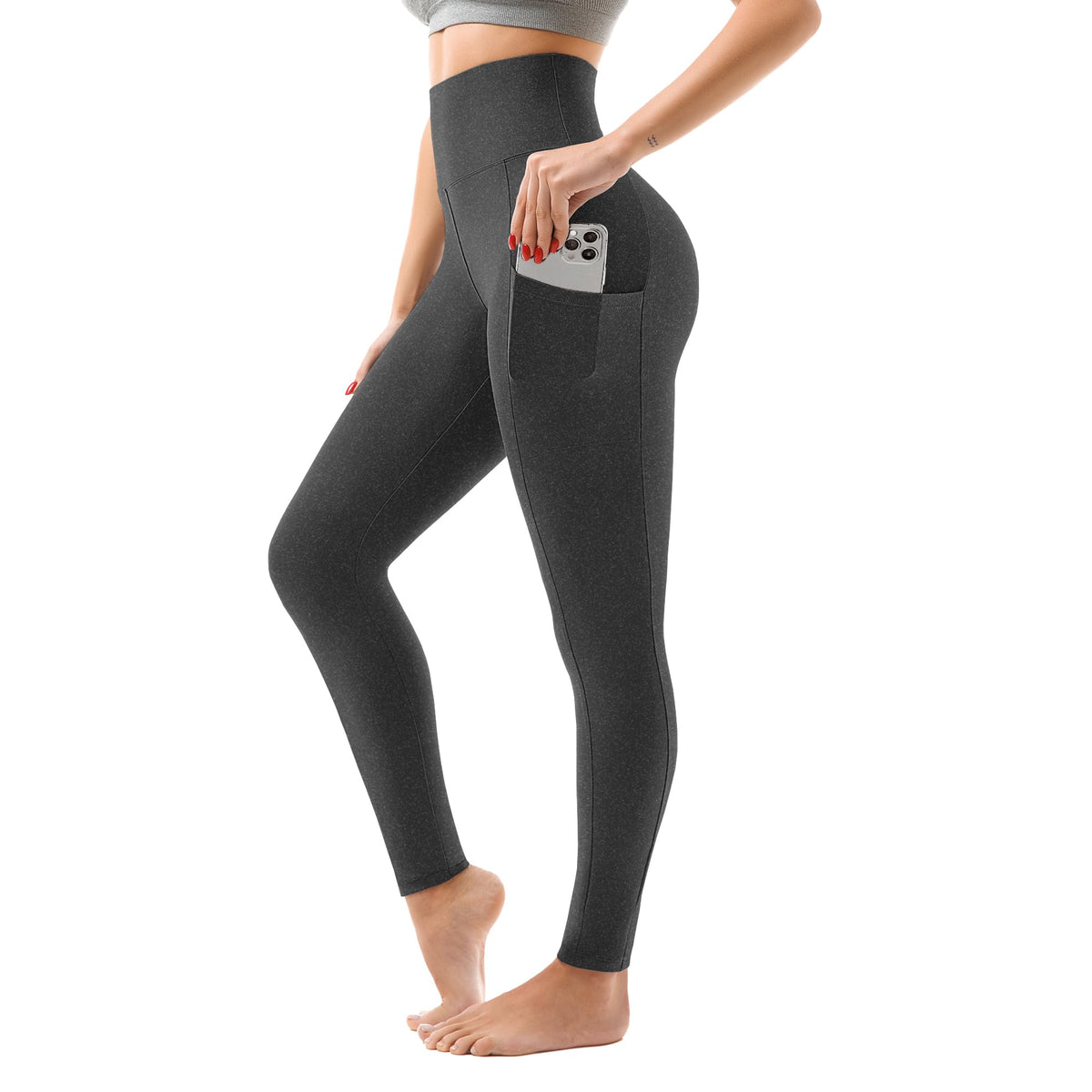 High Waisted Leggings Women with Pockets